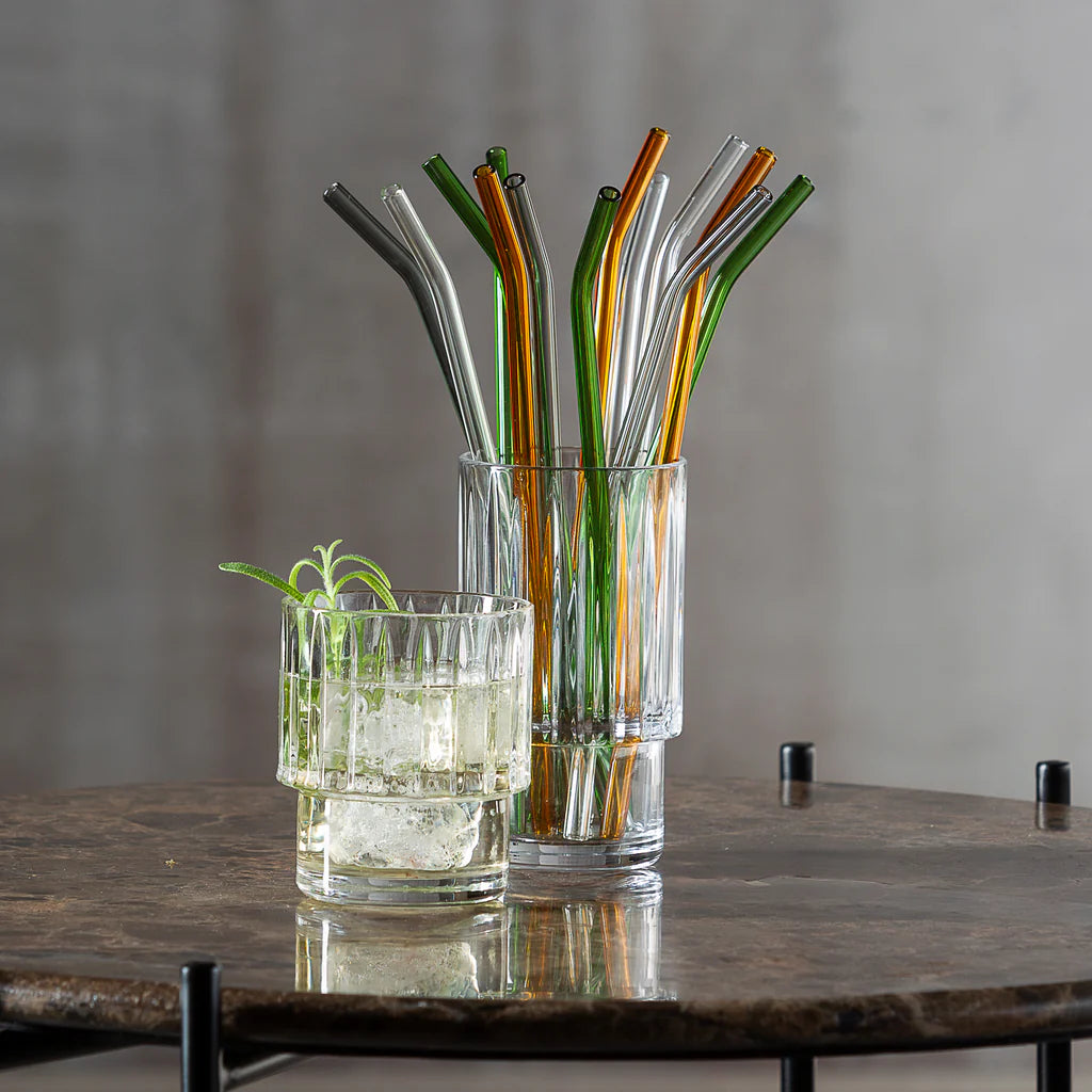 Barista Glastrinkhalme 6 stück